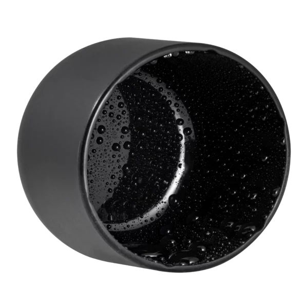 Compact Insulated 8 oz Flask with Removable Shot Glass - Grey - Image 2